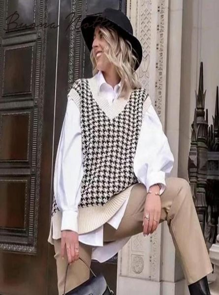 women039s vests 2021 women houndstooth vest sweater casual v neck sleeveless autumn winter jumper knitted korean style pullover6572634, Black;white
women039s vests 2021 women houndstooth vest sweater casual v neck sleeveless autumn winter jumper knitted korean style pullover6572634, Black;white