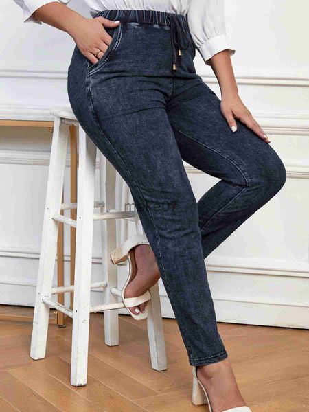 women's jeans lih hua women's plus size jeans autumn chic elegant jeans for chubby women knitted cotton jeans j230818, Blue
women's jeans lih hua women's plus size jeans autumn chic elegant jeans for chubby women knitted cotton jeans j230818, Blue