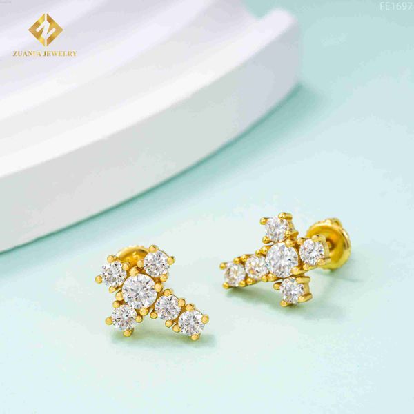 dropshipping men's cross earring 925 sterling silver with moissanite diamond earrings, Golden
dropshipping men's cross earring 925 sterling silver with moissanite diamond earrings, Golden