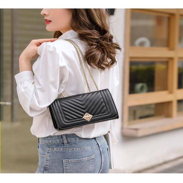 women small shoulder bag plain handbags luxury designer bags leather metal chain clutch flap totes flip cover diagonal messenger purses back
women small shoulder bag plain handbags luxury designer bags leather metal chain clutch flap totes flip cover diagonal messenger purses back