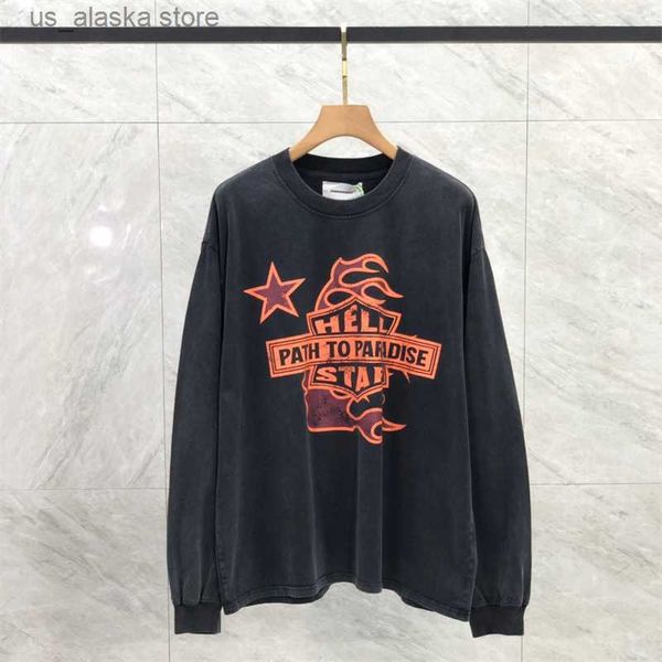 men's hoodies sweatshirts washed hellstar t shirt men women oversized heavy fabric long sleeve t-shirt tee t230819, Black
men's hoodies sweatshirts washed hellstar t shirt men women oversized heavy fabric long sleeve t-shirt tee t230819, Black