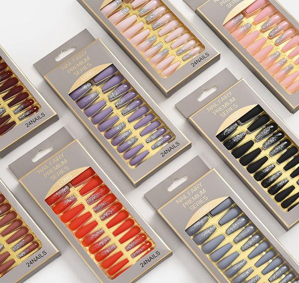 matte frosted gradient nail 24pcsset press on long coffin nails wearable detachable false nails with adhesive sticker5647476, Red;gold
matte frosted gradient nail 24pcsset press on long coffin nails wearable detachable false nails with adhesive sticker5647476, Red;gold