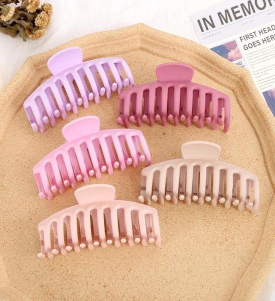 korean solid big hair claws elegant frosted acrylic hair clips hairpins barrette for women girls headwear accessories c33450254, Golden;silver
korean solid big hair claws elegant frosted acrylic hair clips hairpins barrette for women girls headwear accessories c33450254, Golden;silver