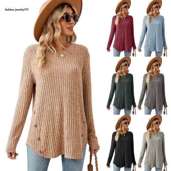 women's tanks camis 2023 women's autumn and winter new round neck long sleeve loose button t-shirt for women, White
women's tanks camis 2023 women's autumn and winter new round neck long sleeve loose button t-shirt for women, White