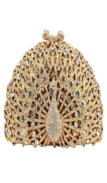 crystal handbags hollow peacock clutch women wedding party purse evening bags6272087, Black
crystal handbags hollow peacock clutch women wedding party purse evening bags6272087, Black