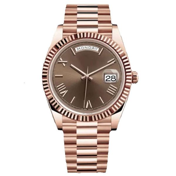 movement watch montre de luxe mens watches 41mm 36mm automatic rose gold stainless steel 904l 2813 mechanical wristwatches waterproof45, Slivery;brown
movement watch montre de luxe mens watches 41mm 36mm automatic rose gold stainless steel 904l 2813 mechanical wristwatches waterproof45, Slivery;brown