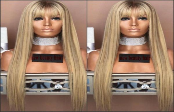 long glueless natural brazilian full lace front wigs with bangs brown roots blonde ombre synthetic hair wig for women cosplay wig9045557, Black
long glueless natural brazilian full lace front wigs with bangs brown roots blonde ombre synthetic hair wig for women cosplay wig9045557, Black
