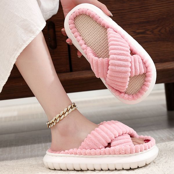 slippers autumn winter women home slippers open-toe cross band linen soled indoor slides linen soled non-slip bathroom slippers 230817, Black
slippers autumn winter women home slippers open-toe cross band linen soled indoor slides linen soled non-slip bathroom slippers 230817, Black