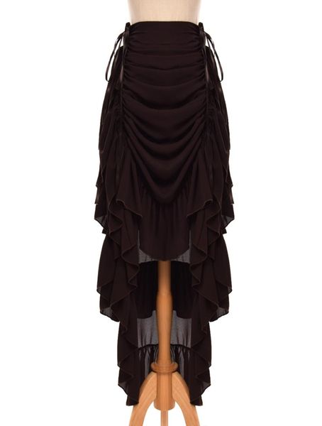 retro women ruffled cosplay chiffon skirt vintage victorian steampunk gothic costume smlxl 8colors9745326, Black;red
retro women ruffled cosplay chiffon skirt vintage victorian steampunk gothic costume smlxl 8colors9745326, Black;red