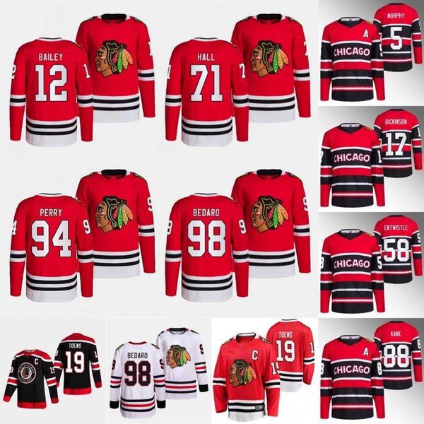 #98 connor bedard reverse retro hockey jersey #90 tyler johnson jonathan toews taylor hall corey perry chris chelios seth jones nick foligno, Black;red
#98 connor bedard reverse retro hockey jersey #90 tyler johnson jonathan toews taylor hall corey perry chris chelios seth jones nick foligno, Black;red