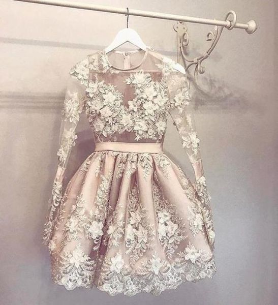 stunning 3d appliques homecoming dresses with long sleeves sheer jewel neck short prom gowns mini tulle formal cocktail dres8529911, Blue;pink
stunning 3d appliques homecoming dresses with long sleeves sheer jewel neck short prom gowns mini tulle formal cocktail dres8529911, Blue;pink