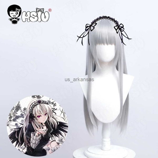 synthetic wigs suigintou cosplay wig fiber synthetic wig anime rozen maiden cosplayhsiu silver long hair mercury lampe cosplay wig + wig cap, Black
synthetic wigs suigintou cosplay wig fiber synthetic wig anime rozen maiden cosplayhsiu silver long hair mercury lampe cosplay wig + wig cap, Black