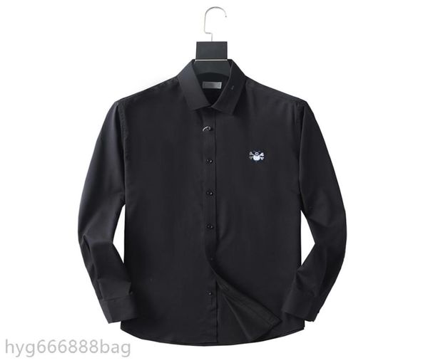2022ss fashion designer men039s shirts luxury mens business casual shirt men dress shirts long sleeved slim fit shirts men medu9765608, White;black
2022ss fashion designer men039s shirts luxury mens business casual shirt men dress shirts long sleeved slim fit shirts men medu9765608, White;black