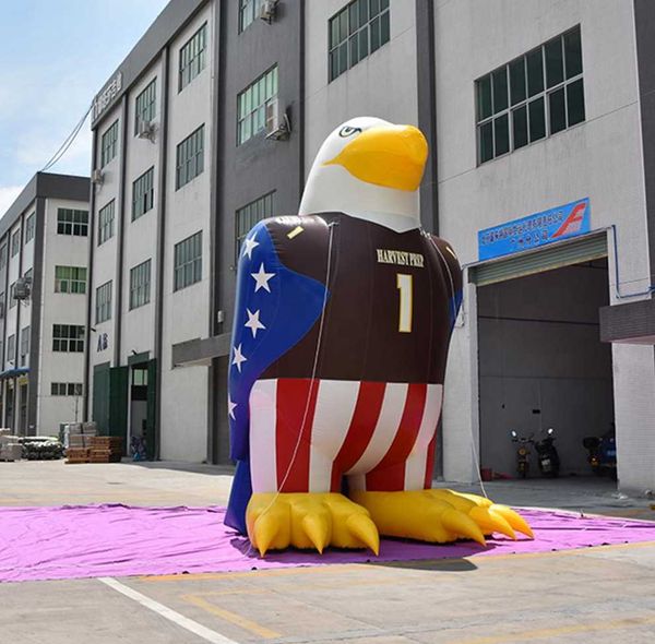 giant 4/6/8mh or inflatable american hawk usa eagle replica cartoon for outdoors advertising
giant 4/6/8mh or inflatable american hawk usa eagle replica cartoon for outdoors advertising