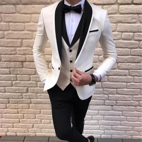men's suits & blazers latest coat pant designs white men for wedding suit groom blazer tuxedo slim fit costume pour hommes te313z, White;black
men's suits & blazers latest coat pant designs white men for wedding suit groom blazer tuxedo slim fit costume pour hommes te313z, White;black