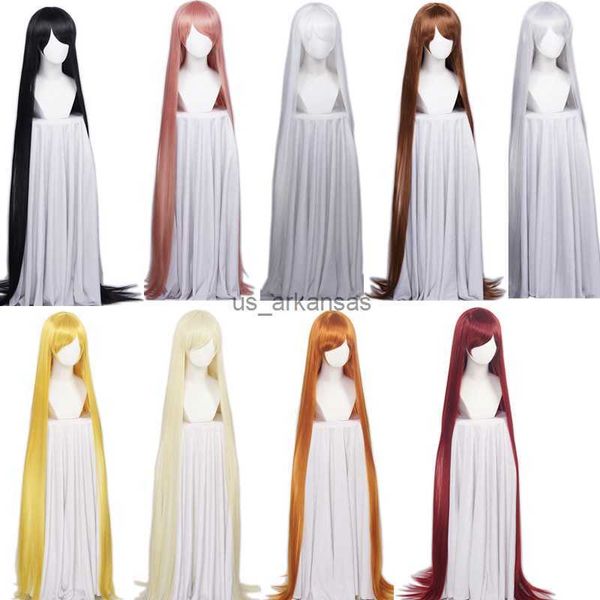 synthetic wigs 150cm 60''long straight cosplay wig synthetic hair women party halloween costume heat resistance thickness hair + w, Black
synthetic wigs 150cm 60''long straight cosplay wig synthetic hair women party halloween costume heat resistance thickness hair + w, Black