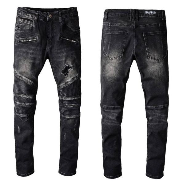 2021 new arrivals balmian mens luxury designer denim jeans holes trousers biker pants men039s clothing 10891020461, Blue
2021 new arrivals balmian mens luxury designer denim jeans holes trousers biker pants men039s clothing 10891020461, Blue