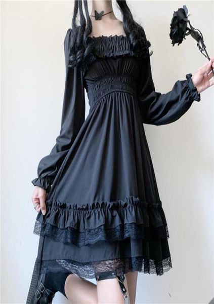 casual dresses autumn 2021 gothic fashion europe america solid color vneck net yarn perspective long sleeve lace splicing dress3131994, Black;gray
casual dresses autumn 2021 gothic fashion europe america solid color vneck net yarn perspective long sleeve lace splicing dress3131994, Black;gray