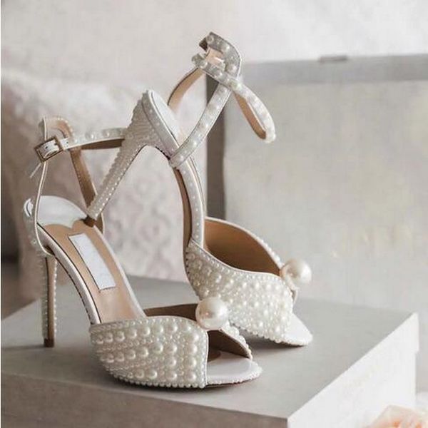 summer luxurious brands sacora dress shoes white pearls leather pumps lady stiletto heel ankle strap bridal wedding eu35-43.with box, Black
summer luxurious brands sacora dress shoes white pearls leather pumps lady stiletto heel ankle strap bridal wedding eu35-43.with box, Black