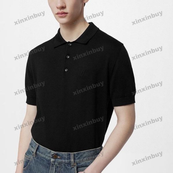 xinxinbuy men designer tee t shirt 23ss paris emboss letters jacquard woolen short sleeve cotton women black white xs-l, Black;brown
xinxinbuy men designer tee t shirt 23ss paris emboss letters jacquard woolen short sleeve cotton women black white xs-l, Black;brown