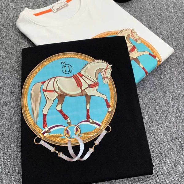early spring sweatshirt designer hoodie round neck pullover sweater fashion horse print long sleeved shirt casual coat top, Black
early spring sweatshirt designer hoodie round neck pullover sweater fashion horse print long sleeved shirt casual coat top, Black