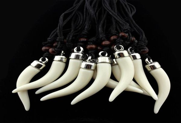 whole mixed 12pcs imitation yak bone wolf tooth pendant necklace acrylic elephant teeth amulet necklace men women039s jewel1425572, Silver
whole mixed 12pcs imitation yak bone wolf tooth pendant necklace acrylic elephant teeth amulet necklace men women039s jewel1425572, Silver