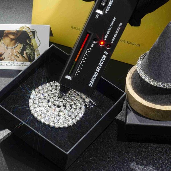 fast delivery vvs moissanite tennis necklace pass diamond tester round brilliant cut diamond 925 silver hip hop chain jewelry
fast delivery vvs moissanite tennis necklace pass diamond tester round brilliant cut diamond 925 silver hip hop chain jewelry