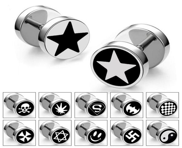 punk double sided round earrings titanium steel earrings hypoallergenic earrings for men plugs gothic barbell stud earring4031448, Golden;silver
punk double sided round earrings titanium steel earrings hypoallergenic earrings for men plugs gothic barbell stud earring4031448, Golden;silver