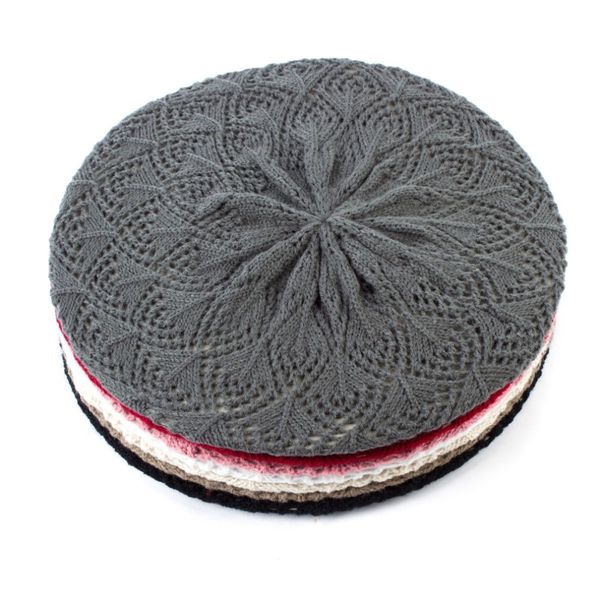 berets geebro women s solid color knitted soft female casual breathable thin acrylic caps ladies fashion french artist hats 230818, Blue;gray
berets geebro women s solid color knitted soft female casual breathable thin acrylic caps ladies fashion french artist hats 230818, Blue;gray