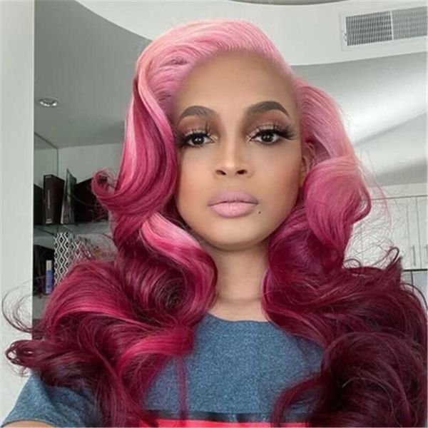 women's wig dyeing gradient medium split long curly hair large wave wig synthetic fiber headwear 230818, Black
women's wig dyeing gradient medium split long curly hair large wave wig synthetic fiber headwear 230818, Black