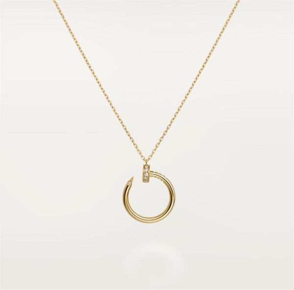 designer necklace rose gold woman nail diamond necklace party bar nightclub love gift fadeless285u2711542, Silver
designer necklace rose gold woman nail diamond necklace party bar nightclub love gift fadeless285u2711542, Silver
