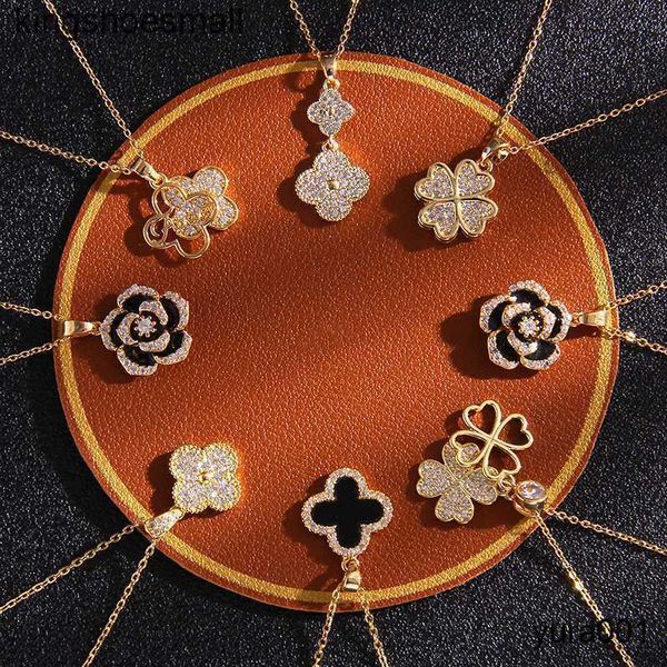 pendant necklaces four-leafed clover luxury necklace designers jewelry diamonds necklace women titanium steel gold-plated never fade not, Silver
pendant necklaces four-leafed clover luxury necklace designers jewelry diamonds necklace women titanium steel gold-plated never fade not, Silver