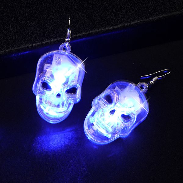 halloween party earrings led light transparent ghost head ghost festival glow earrings, Silver
halloween party earrings led light transparent ghost head ghost festival glow earrings, Silver
