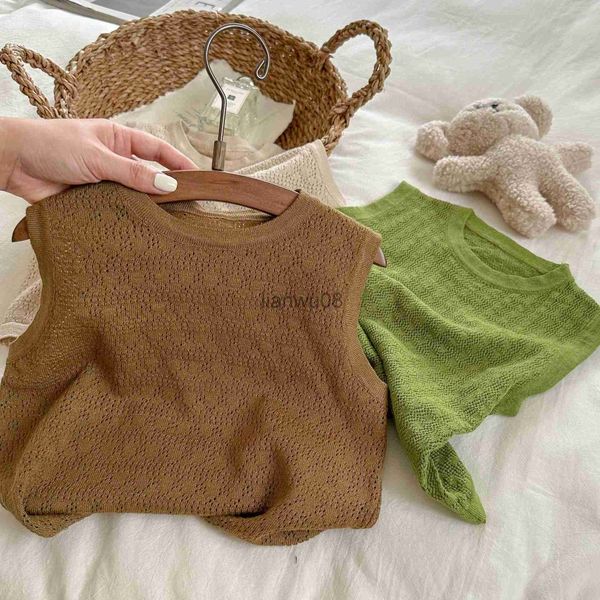 pullover kids' sweater 2023 summer new boys' and girls' knitted stretch vest baby jacquard wool vest x0818, Blue
pullover kids' sweater 2023 summer new boys' and girls' knitted stretch vest baby jacquard wool vest x0818, Blue