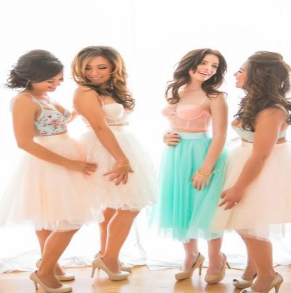 mulity color mint green tutu bridesmaid skirts dresses a line knee length sheer tulle women dress 2016 short wedding party gowns7087751, White;pink
mulity color mint green tutu bridesmaid skirts dresses a line knee length sheer tulle women dress 2016 short wedding party gowns7087751, White;pink
