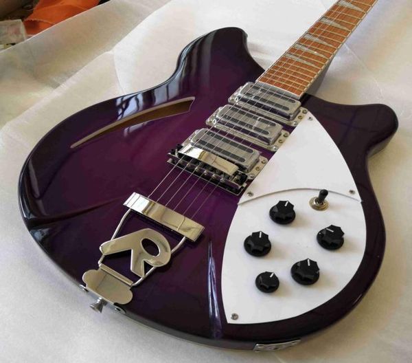 ric 360 6 strings gloss purple semi hollow body electric guitar gloss varnish rosewood fingerboard 3 toaster pickups single f ho8140509
ric 360 6 strings gloss purple semi hollow body electric guitar gloss varnish rosewood fingerboard 3 toaster pickups single f ho8140509