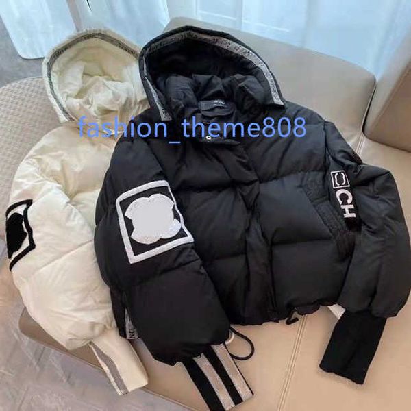 womans designer down jacket autumn and winter women puffer jackets coat embroidery c lapel hooded zipper casual short small parka giacca win, Black
womans designer down jacket autumn and winter women puffer jackets coat embroidery c lapel hooded zipper casual short small parka giacca win, Black