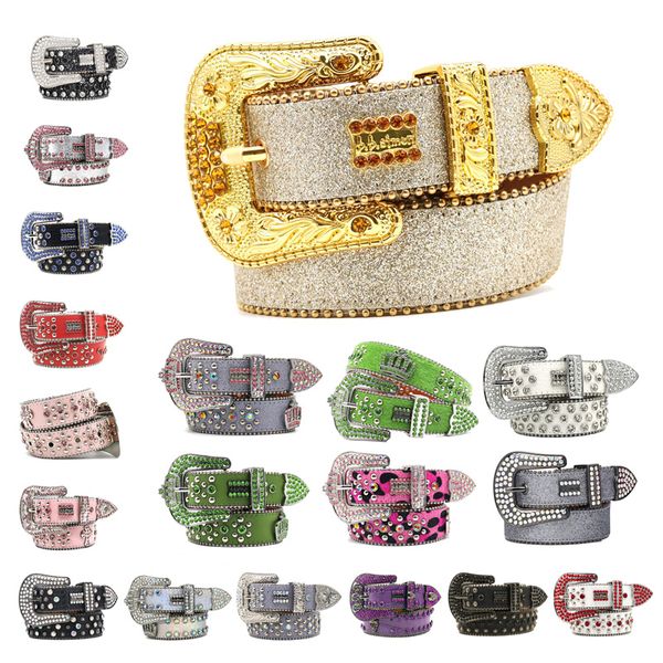 genuine leather woman rhinestone bb belt simon silver fashion luxurys designer for man studded belts rock buckle bling mens leather boy widt, Black;brown
genuine leather woman rhinestone bb belt simon silver fashion luxurys designer for man studded belts rock buckle bling mens leather boy widt, Black;brown