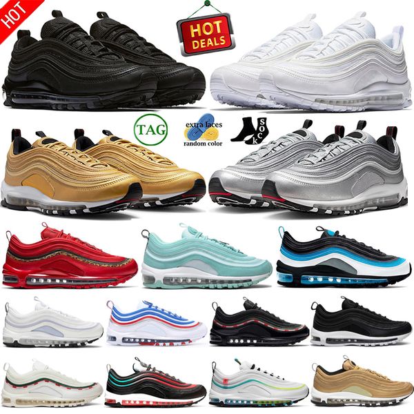 classic style running shoes 97 men women trainers triple black white gold sliver bullet sean wotherspoon satan jesus bred metallic outdoor s
classic style running shoes 97 men women trainers triple black white gold sliver bullet sean wotherspoon satan jesus bred metallic outdoor s