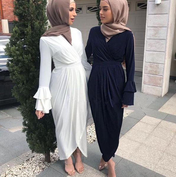 wrap front maxi dress abaya muslim women fashion pleated long flare sleeve slit dresses islamic arabic turkey clothes ethnic cloth4512287, Red
wrap front maxi dress abaya muslim women fashion pleated long flare sleeve slit dresses islamic arabic turkey clothes ethnic cloth4512287, Red