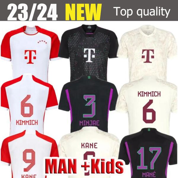 23 24 soccer jersey sane 2023 2024 football shirt goretzka gnabry camisa de futebol men kids kits kimmich fans player 50th bayern munich okt, Black;yellow
23 24 soccer jersey sane 2023 2024 football shirt goretzka gnabry camisa de futebol men kids kits kimmich fans player 50th bayern munich okt, Black;yellow
