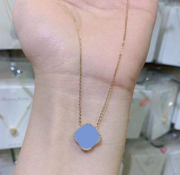 classic necklace fashion elegant clover necklaces gift for woman designer jewelry pendant 18 color with box2849273, Silver
classic necklace fashion elegant clover necklaces gift for woman designer jewelry pendant 18 color with box2849273, Silver