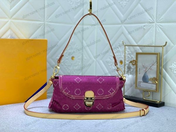 women luxuries designers bags totes m95050 denim color change yellow leather medium vintage denim bag fiber lining sky blue/pink size 26cm
women luxuries designers bags totes m95050 denim color change yellow leather medium vintage denim bag fiber lining sky blue/pink size 26cm