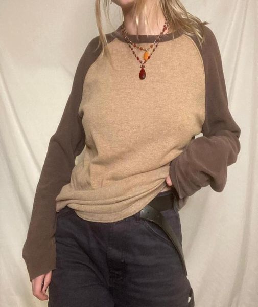 women039s tshirt y2k patchwork t shirt knitted harajuku vintage pullovers casual basic kawaii tee autumn grunge fairycore wome5408318, White
women039s tshirt y2k patchwork t shirt knitted harajuku vintage pullovers casual basic kawaii tee autumn grunge fairycore wome5408318, White
