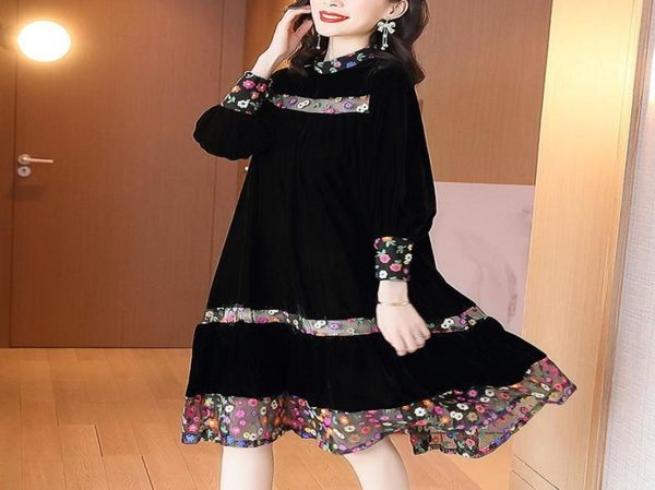 elegant vintage floral black velvet midi dresses autumn winter patchwork 4xl plus size dresses women bodycon party vestidos 2011257897799, Black;gray
elegant vintage floral black velvet midi dresses autumn winter patchwork 4xl plus size dresses women bodycon party vestidos 2011257897799, Black;gray