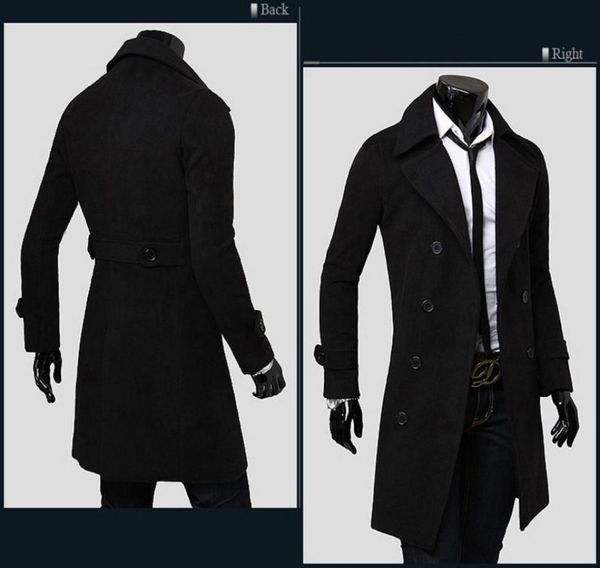 new men slim long doublebreasted woolen trench coats windbreaker men thicken warm coat jacket outwear overcoat winter slim clothi7117984, Tan;black
new men slim long doublebreasted woolen trench coats windbreaker men thicken warm coat jacket outwear overcoat winter slim clothi7117984, Tan;black
