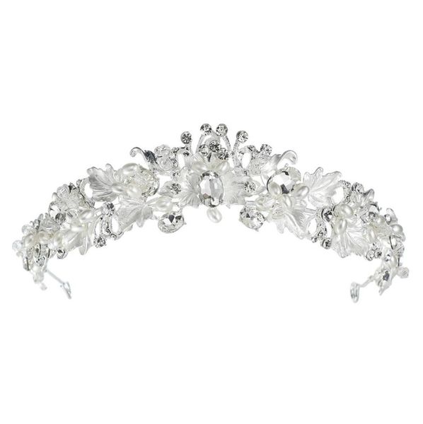 handmade crystal wedding hair accessories rhinestone tiara bridal headband crowns headpiece clear pearls for evening party2377600, Silver
handmade crystal wedding hair accessories rhinestone tiara bridal headband crowns headpiece clear pearls for evening party2377600, Silver