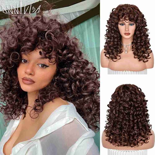 synthetic wigs red brown curly wigs with bangs natural synthetic long wavy wigs for women afro cosplay daily heat resistant hair wig annivia, Black
synthetic wigs red brown curly wigs with bangs natural synthetic long wavy wigs for women afro cosplay daily heat resistant hair wig annivia, Black