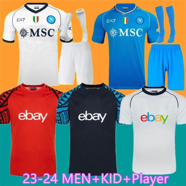 23 24 napoli soccer jerseys maglia naples 2023 zielinski anguissa olivera kvaratskhelia kids football shirt osimhen lozano ssc napoli maillo, Black;yellow
23 24 napoli soccer jerseys maglia naples 2023 zielinski anguissa olivera kvaratskhelia kids football shirt osimhen lozano ssc napoli maillo, Black;yellow