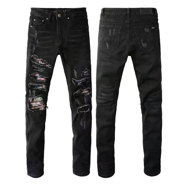 designer jeans holes jean men embroidery quilting ripped woman trendy brand fashion straight pants distrressed patchwork jeans for9244104, Blue
designer jeans holes jean men embroidery quilting ripped woman trendy brand fashion straight pants distrressed patchwork jeans for9244104, Blue